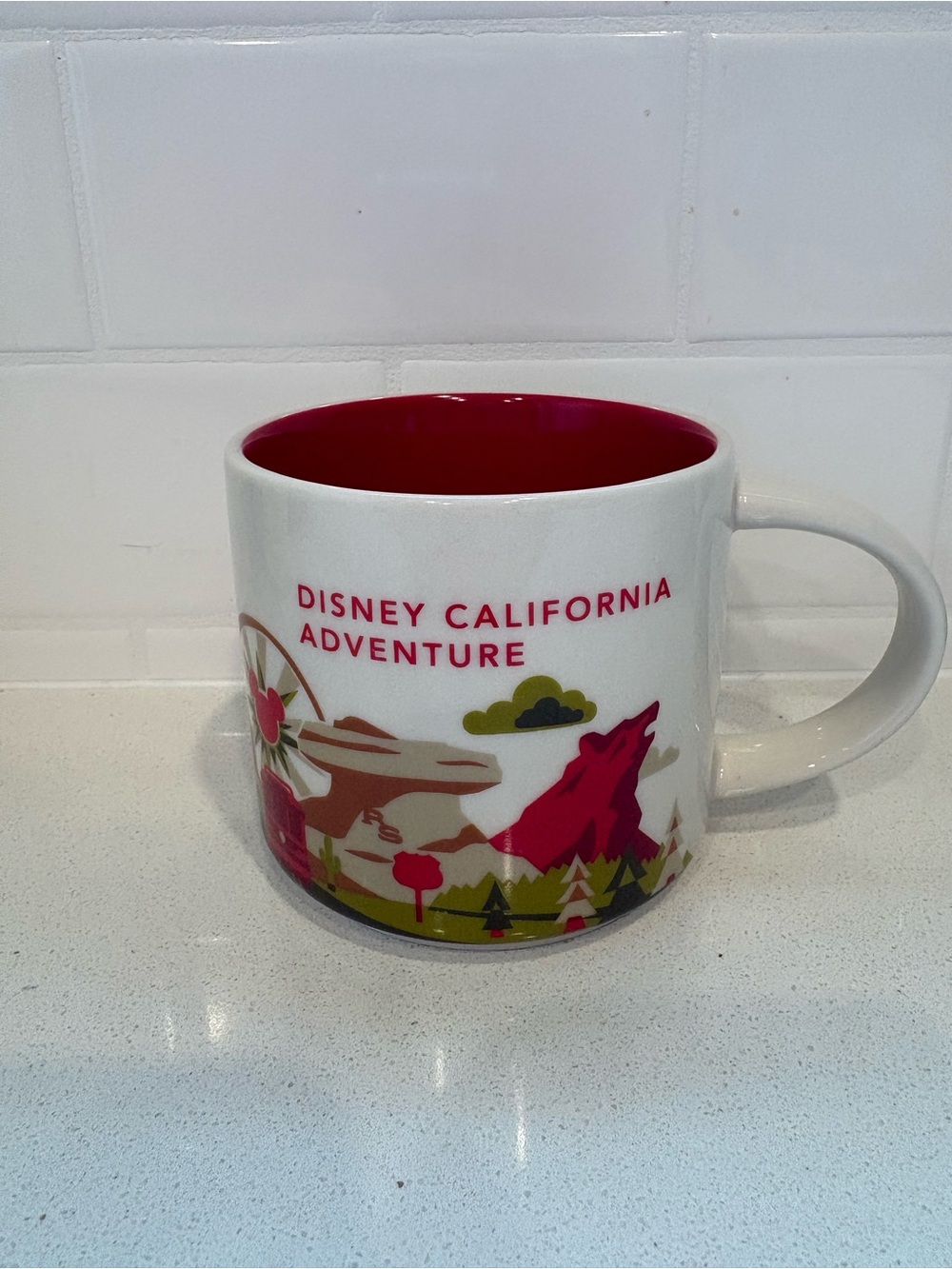 Starbucks You Are Here Disney California Adventure Mug